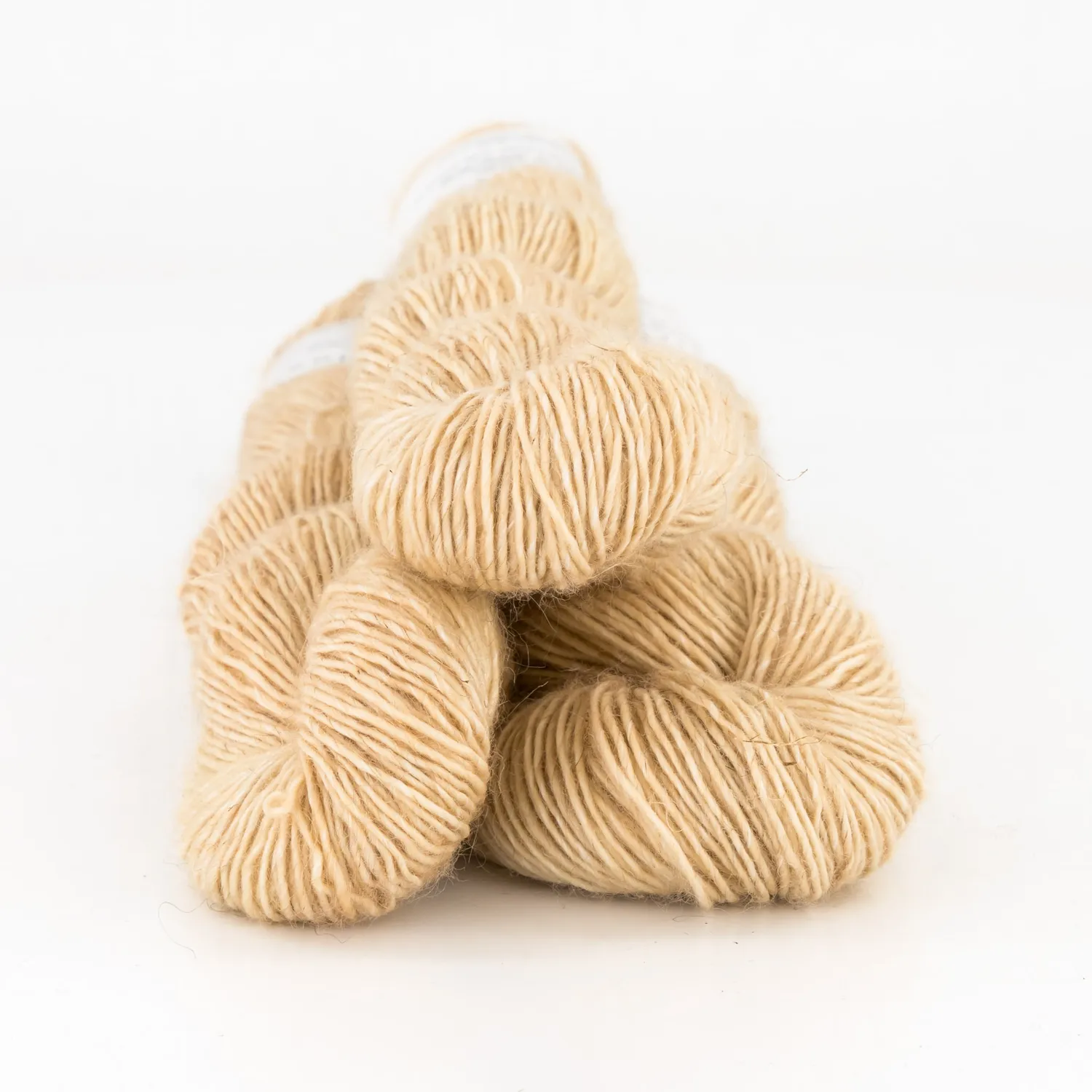 Cowgirlblues Merino Linen Champagne Wolle 50g handgefärbt