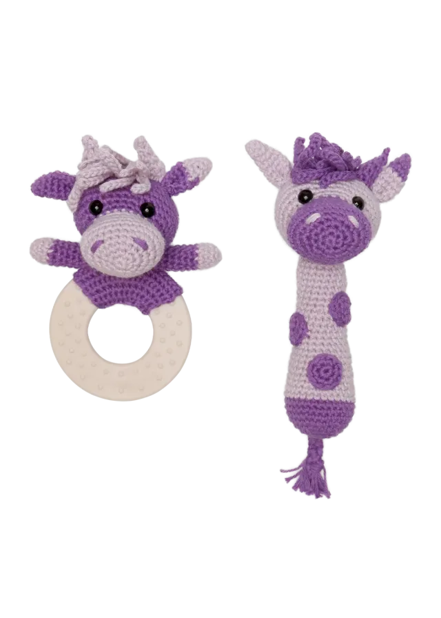 Go Handmade Sensorik Kuh Bastelset Babyspielzeug