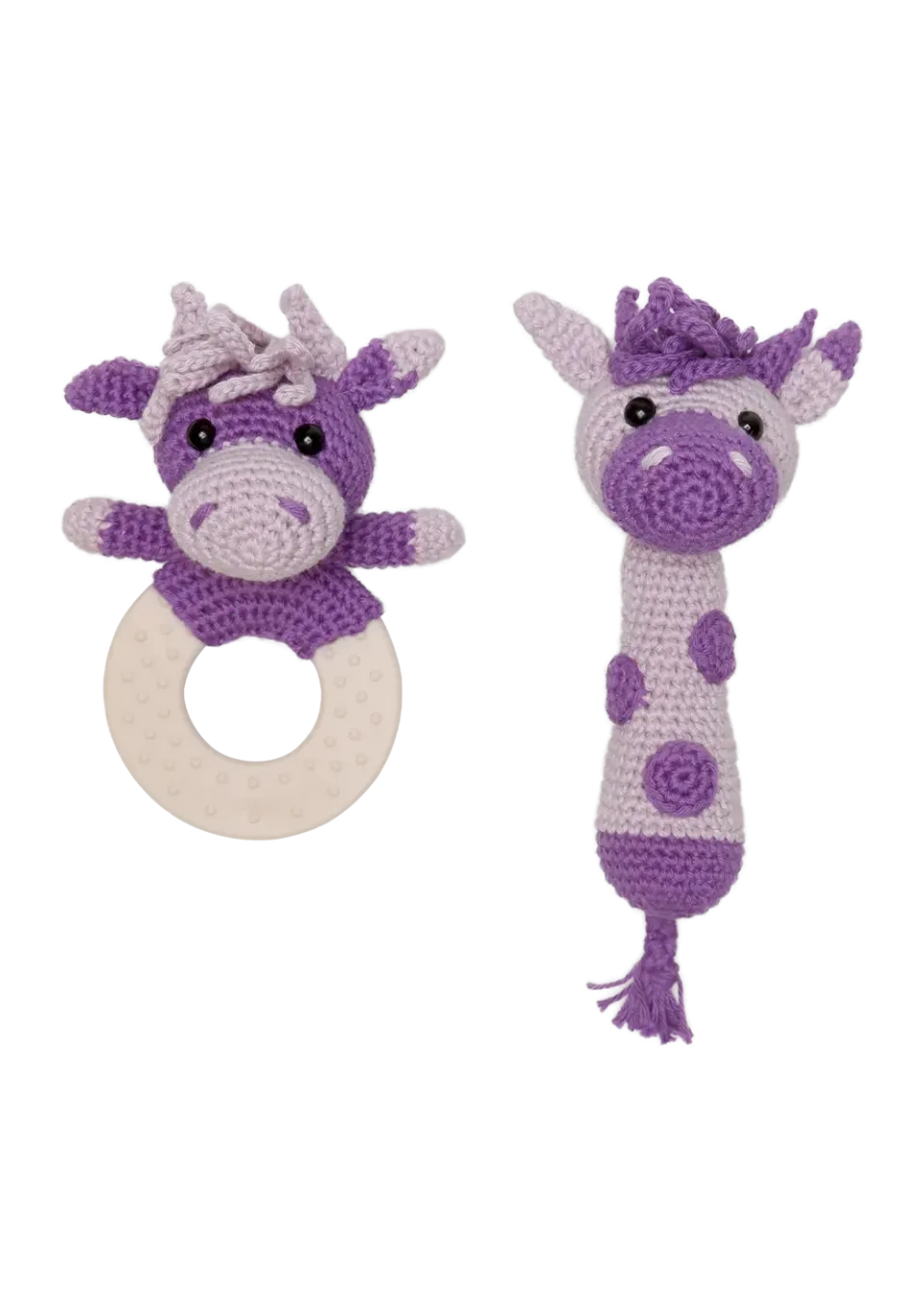 Go Handmade Sensory Cow Häkelset Kuh Baby
