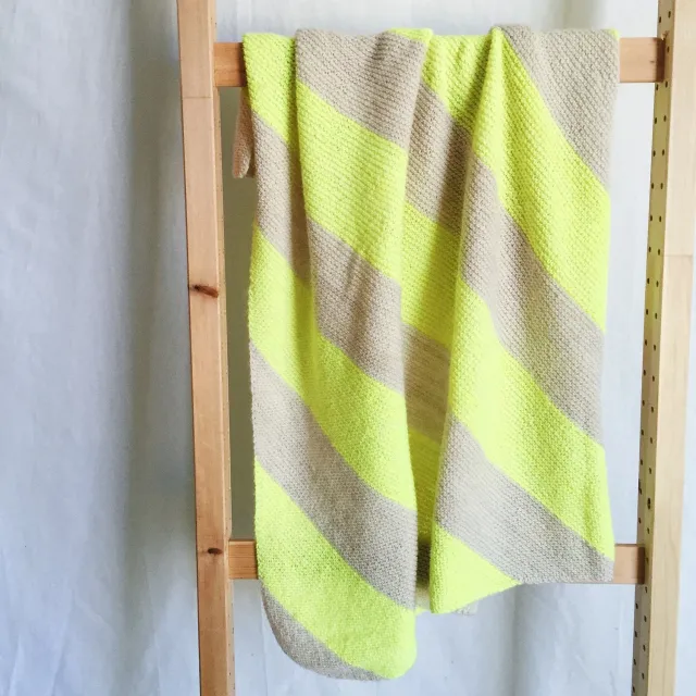 Madelinetosh Easy Peasy Blanket Strickanleitung PDF Fingering