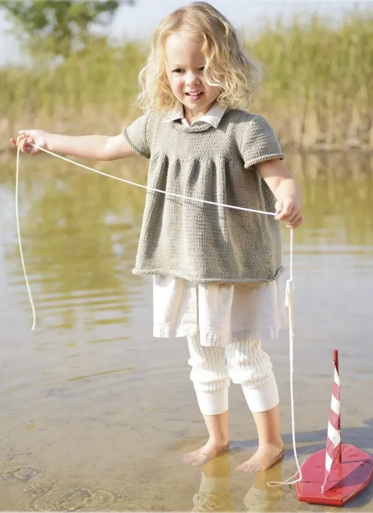 Blue Sky Fibers Classic Beatrice Top 2811 Strickanleitung Baumwolle