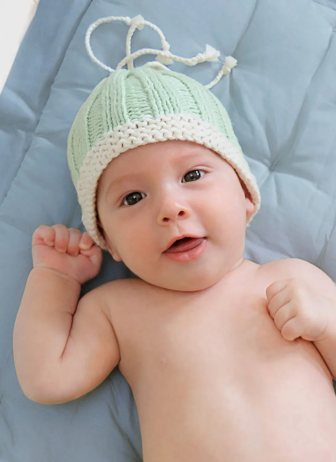 Blue Sky Fibers Classic Baby's First Hat Strickanleitung PDF Anfänger