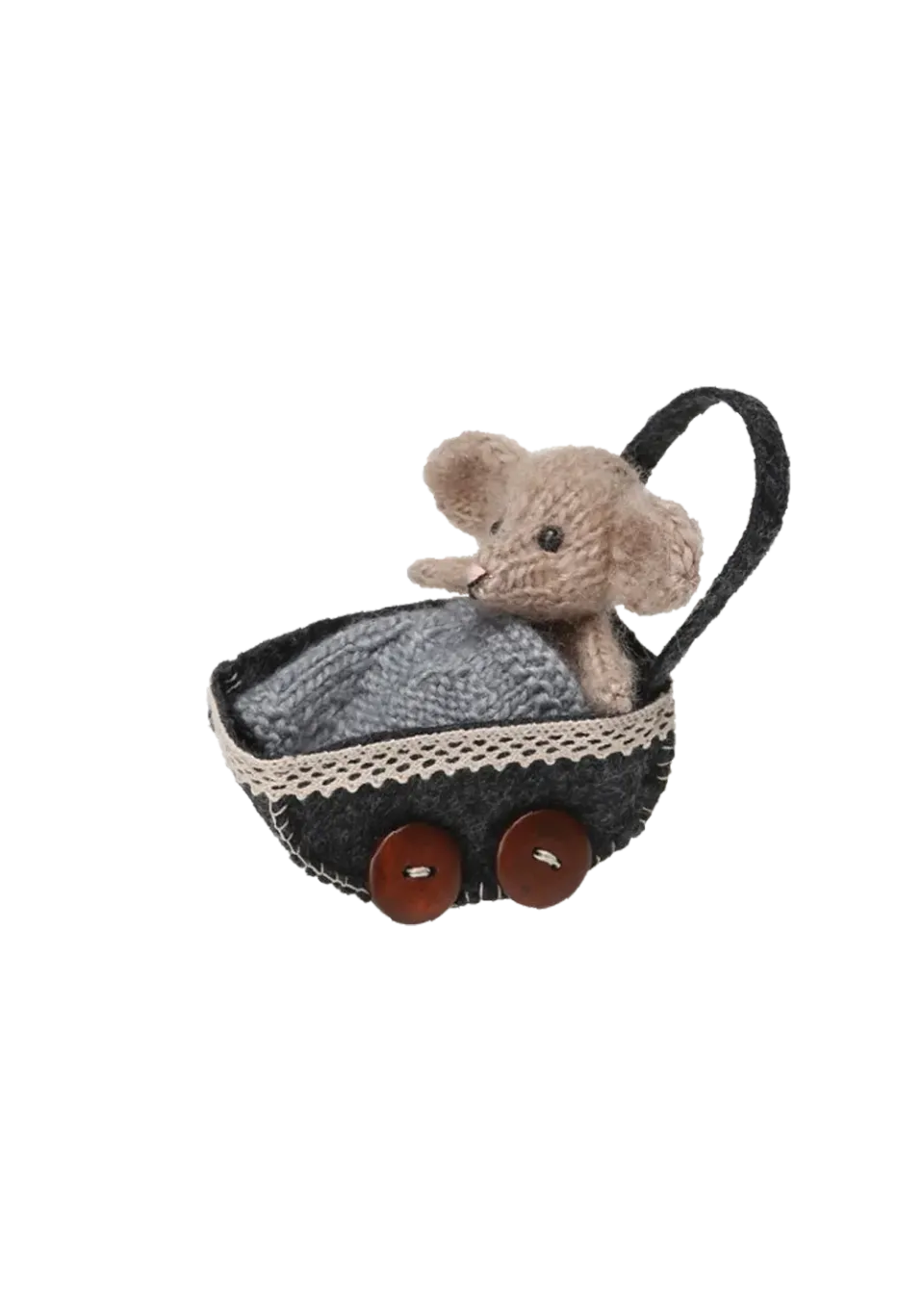Go Handmade Ellie Teddy Strickanleitung 9 cm Braun