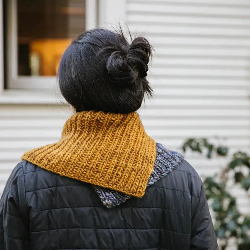 Madelinetosh Double Split Cowl Strickanleitung PDF