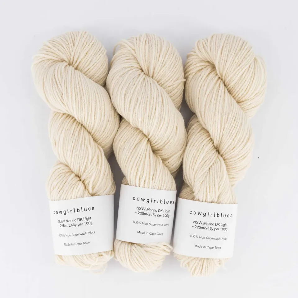 Cowgirlblues NSW Merino DK Natural Wolle 100g filzbar