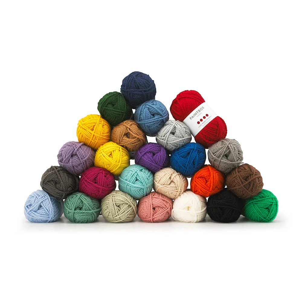Paintbox Yarns 100% Wool Chunky Superwash Wolle Champage White