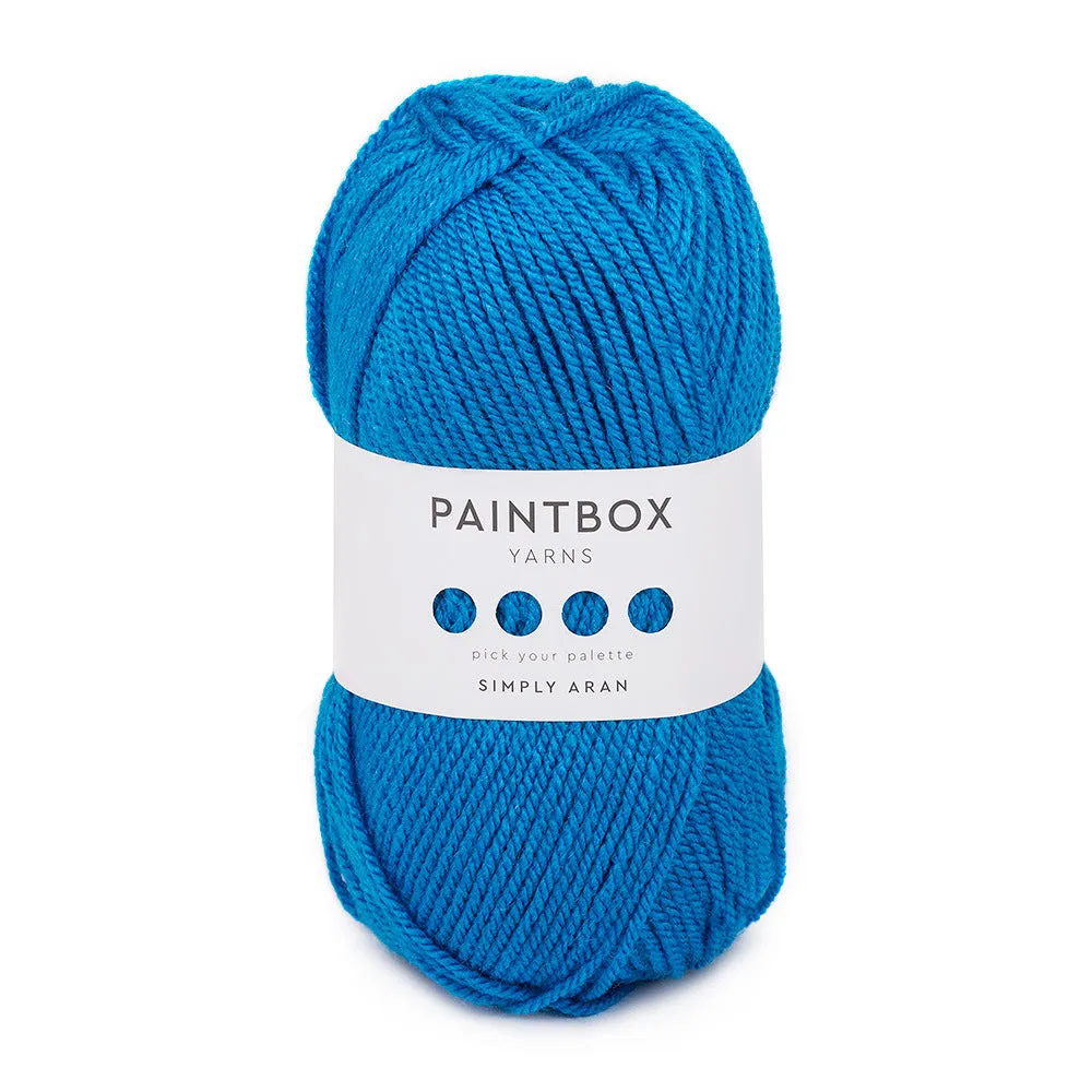 Paintbox Yarns Simply Aran Wolle 100g Paper White Acryl