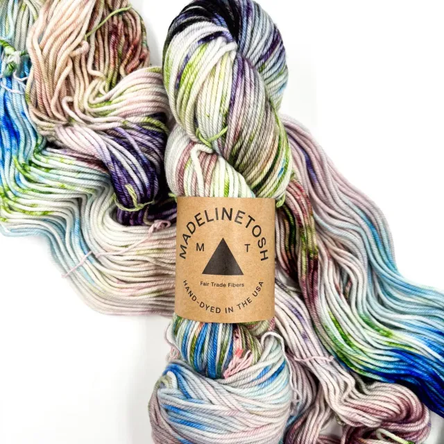 Madelinetosh Stitchin States Kentucky KYC Garn Handgefärbt Limitiert