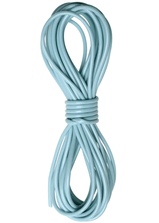 Go Handmade Maschenseil eisblau 5 m 2,5/1,5 mm