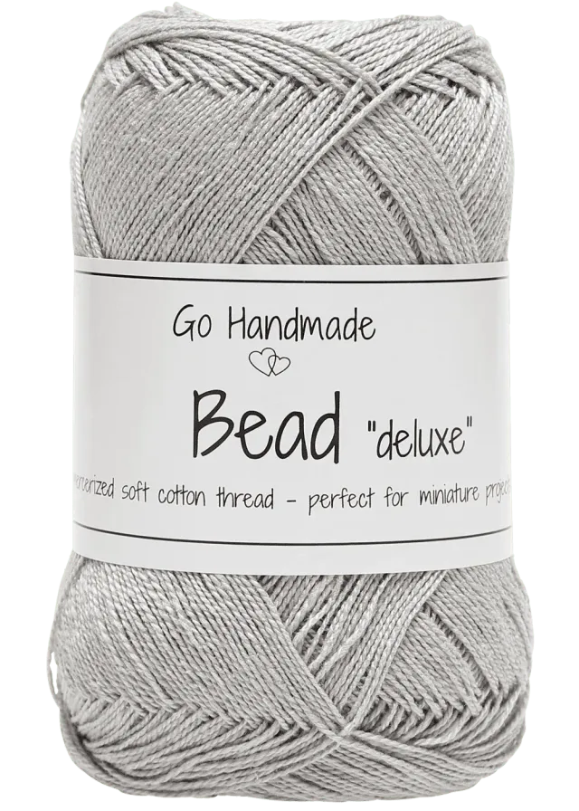 Go Handmade Bead Deluxe 50g Häkelgarn mercerisiert