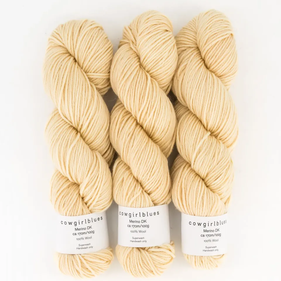 Cowgirlblues Merino DK Champagne Wolle handgefärbt