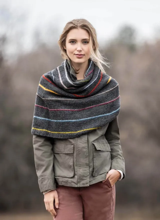Blue Sky Fibers Classic Series 27 Color Snood Strickanleitung 202215