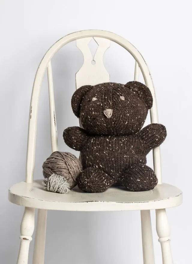 Blue Sky Fibers Bibbo Bear 202305 Strickanleitung Teddy Tweed
