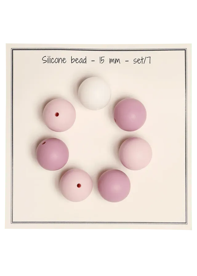 Go Handmade Perlen 15 mm Bastelperlen naturbelassen