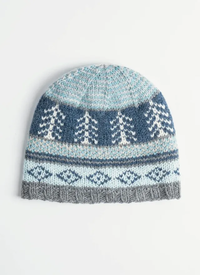 Blue Sky Fibers Winter Wonderland 202138 Strickanleitung Mütze