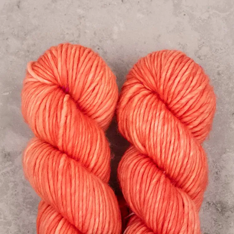 Madelinetosh Biggie Grapefruit Strickgarn 82m Merino