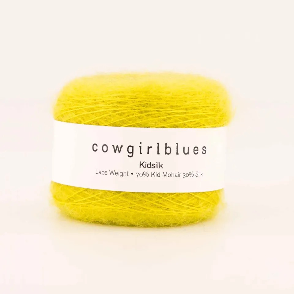 Cowgirlblues Kidsilk Karoo Gold Mohair-Seide handgefärbt