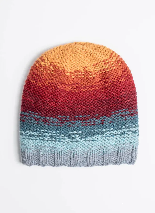 Blue Sky Fibers Tahoe Hat Strickanleitung Wendemütze