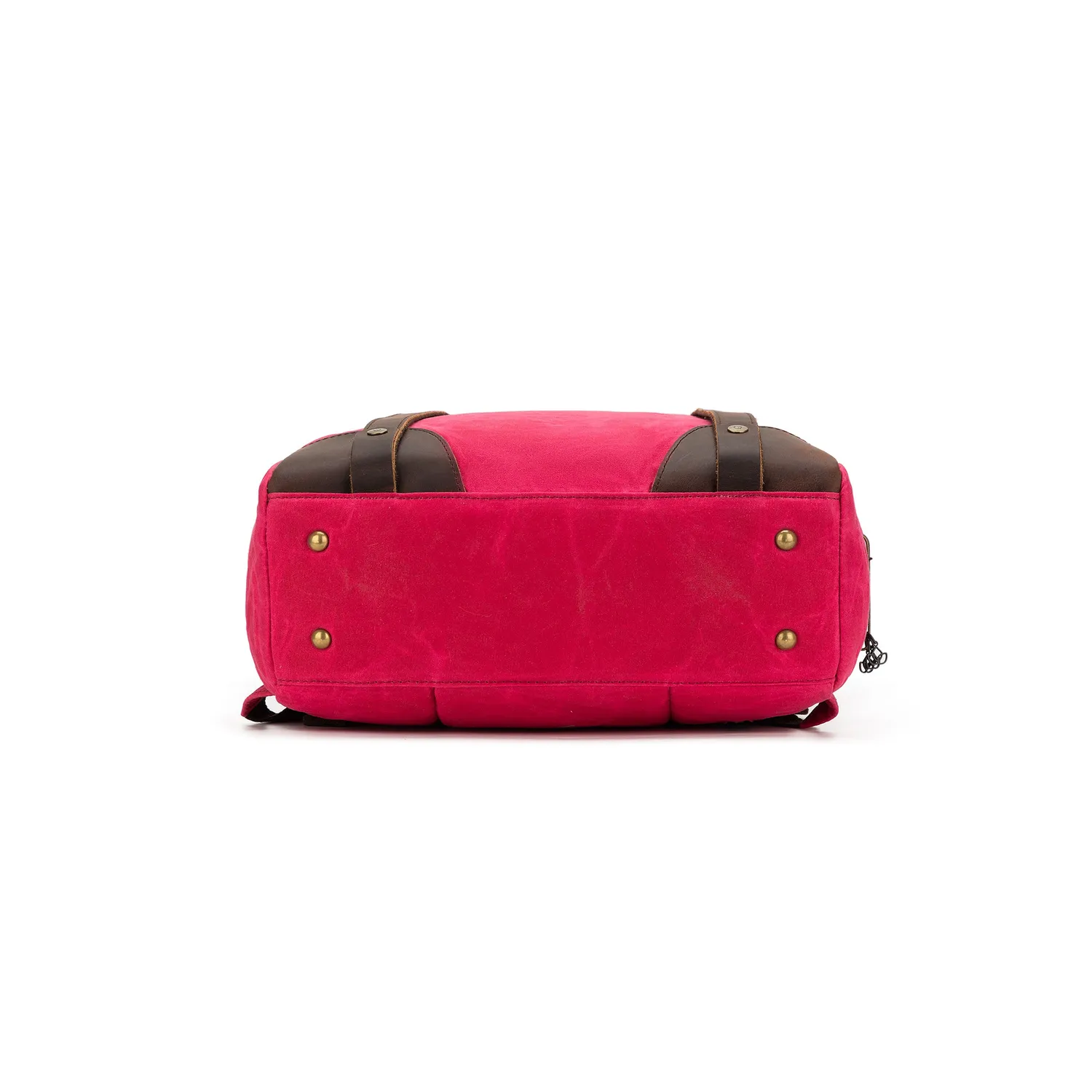 Madelinetosh Makers Canvas Rucksack Vivid Rose Wolltasche