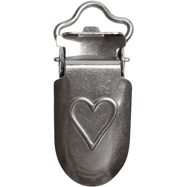 Go Handmade Metall Seleclips Schnullerclip 1 Stk
