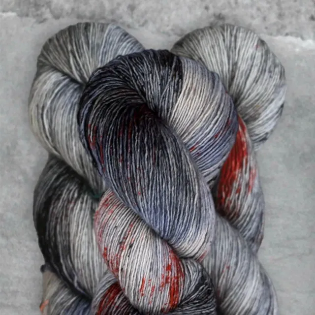 Madelinetosh Tosh Merino Light Wolle Asphalt 384m Lace