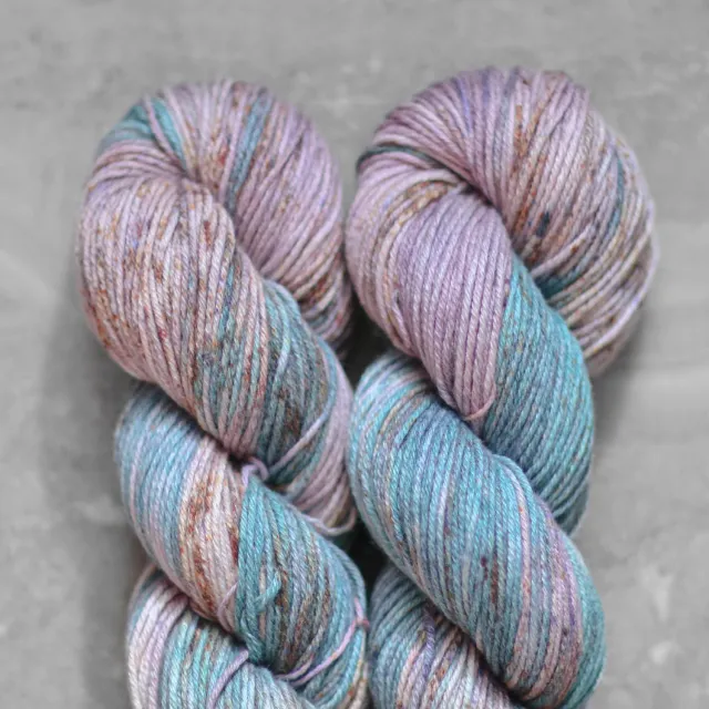 Madelinetosh Tosh Wool Cotton West Texas Sunset Garn 200m DK