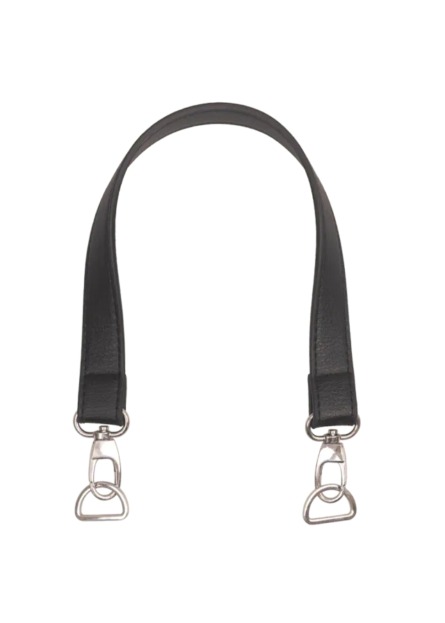 Go Handmade Taschengriffe 50 x 2,5 cm Henkel mit Karabiner