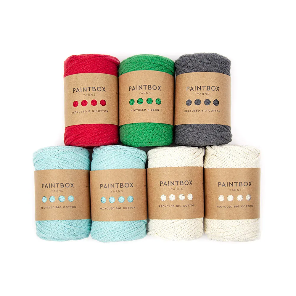 Paintbox Yarns Recycled Big Cotton Garn 7x250g Badematte