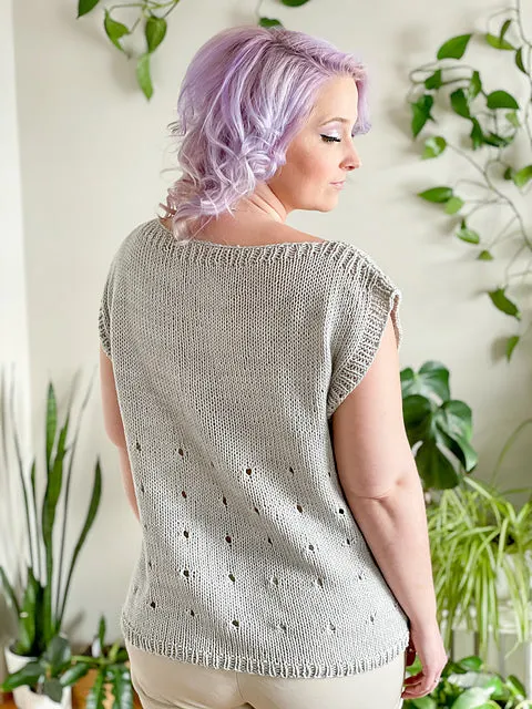 Madelinetosh Botanical Tee Strickanleitung PDF DK Sommer