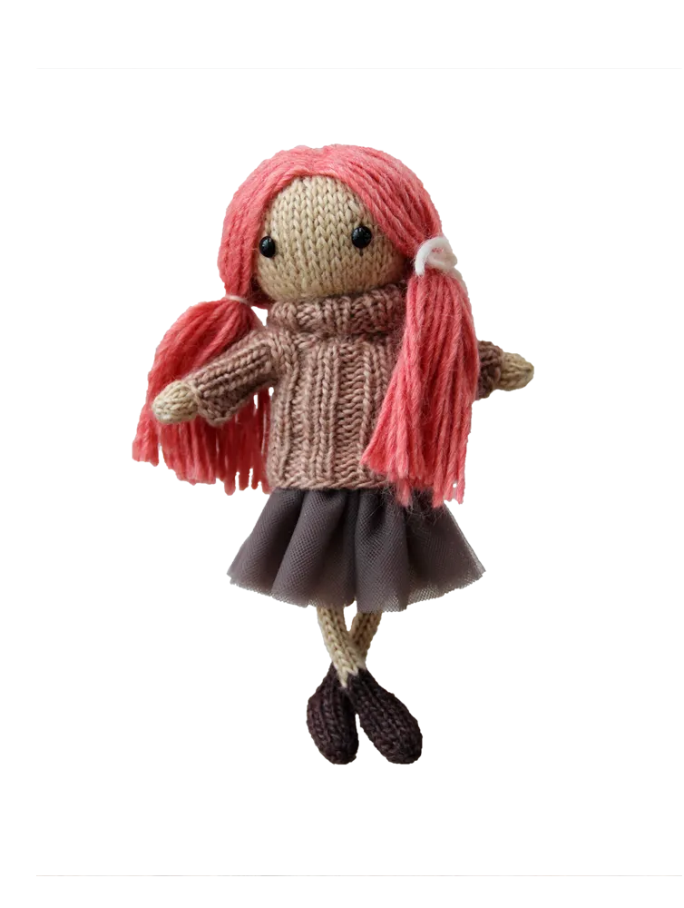 Go Handmade Astrid Strickset mit Vintage-Garn
