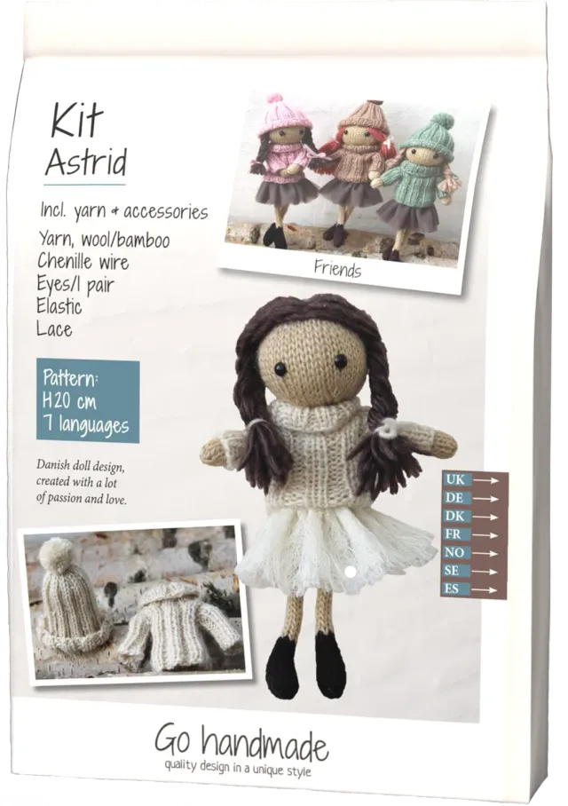 Go Handmade Astrid Strickset Vintage 58 g