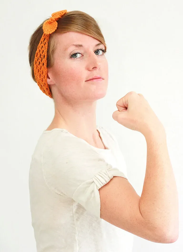 Blue Sky Fibers Rosie Headband Stirnband Strickanleitung gratis