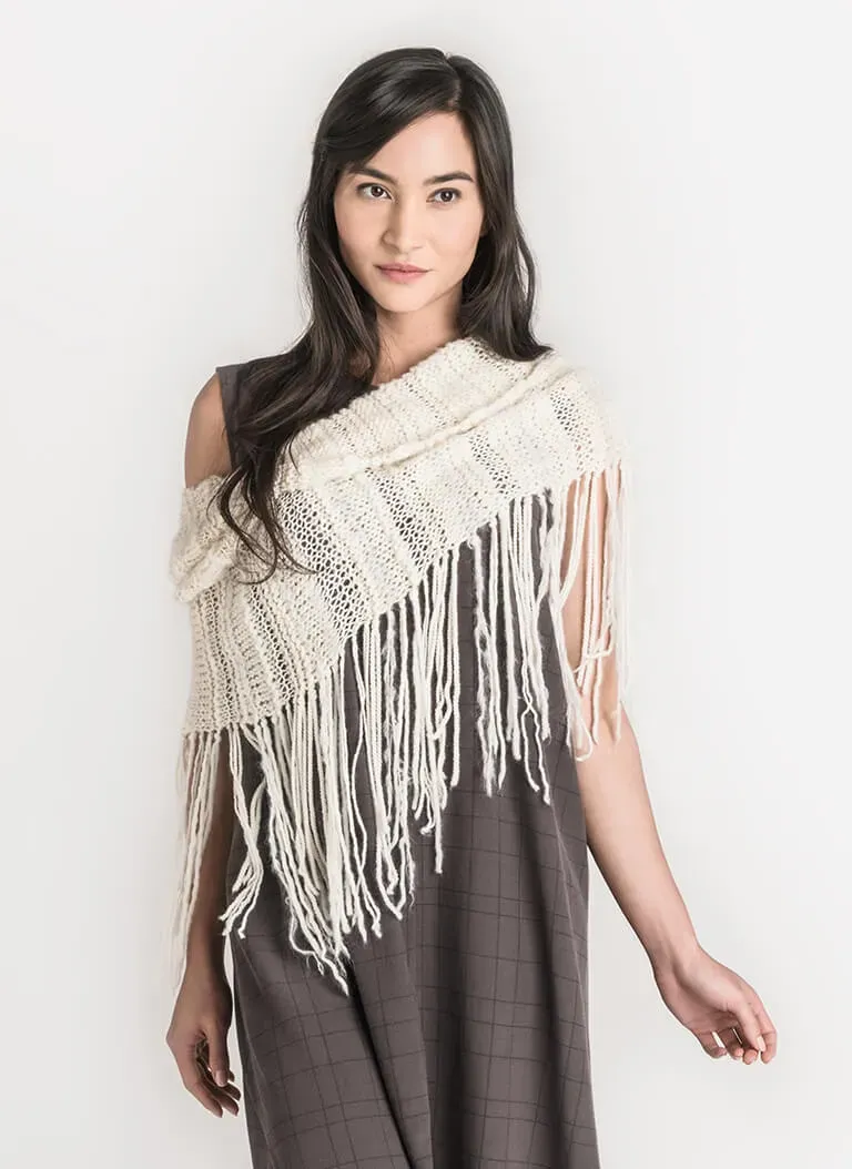 Blue Sky Fibers Classic Series Kingston Wrap Strickanleitung 6 Garne