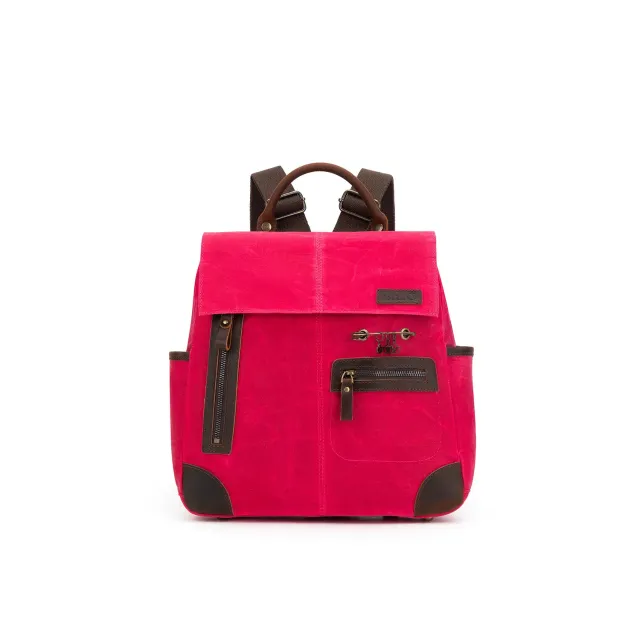 Madelinetosh Makers Midi Rucksack Vivid Rose Tasche