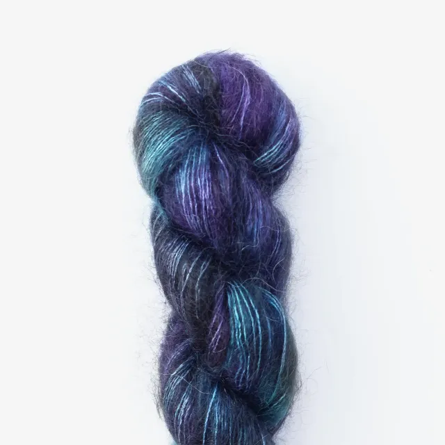 Madelinetosh Tosh Silk Cloud Twilight Skinny Dip Lacewolle