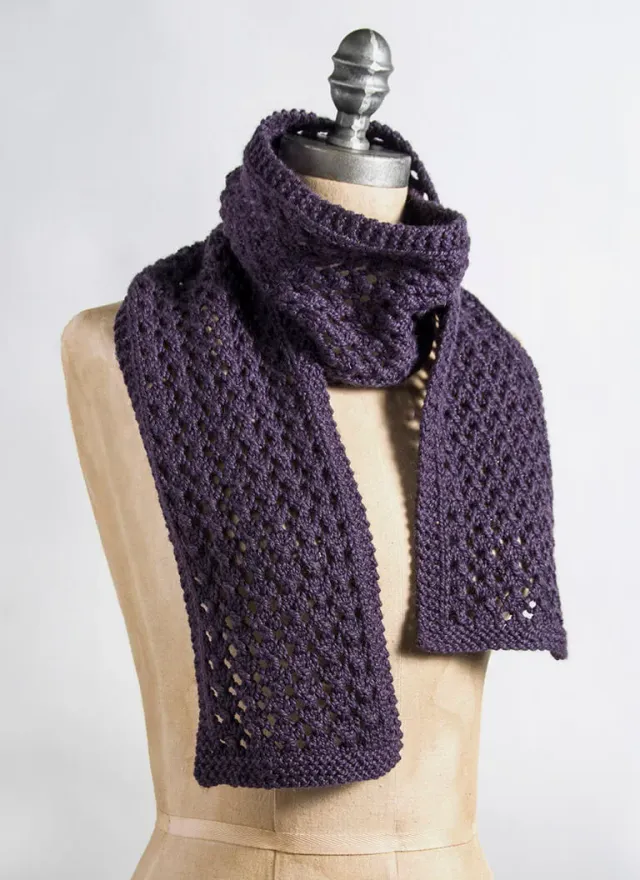 Blue Sky Fibers Extra Quick & Easy Scarf Strickanleitung gratis Download