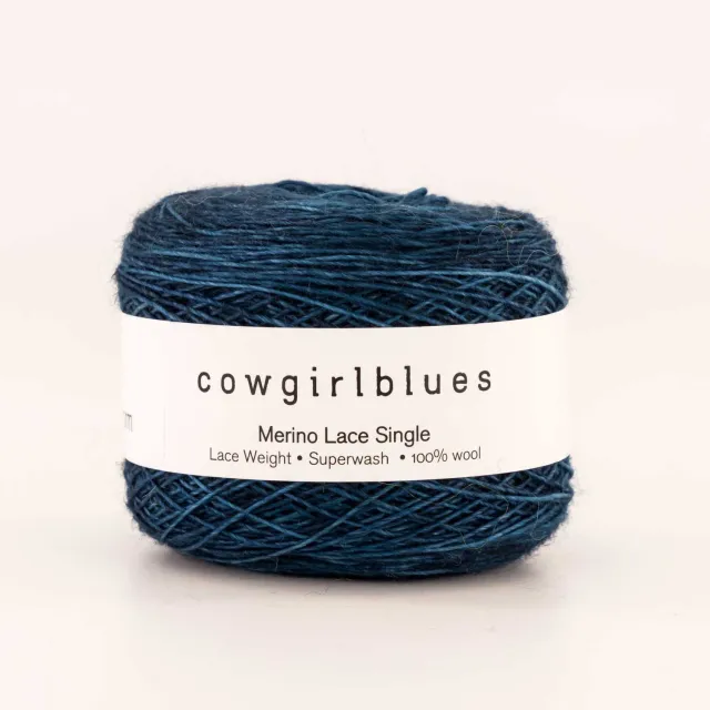 Cowgirlblues Merino Lace Cape Storm Lacegarn