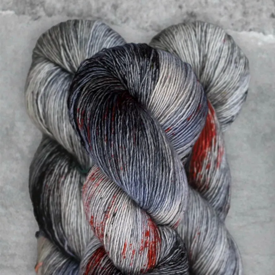 Madelinetosh Tosh Wool Cotton Asphalt Wolle DK