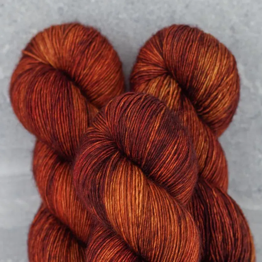 Madelinetosh Woolcycle Sport Saffron Wolle 300m