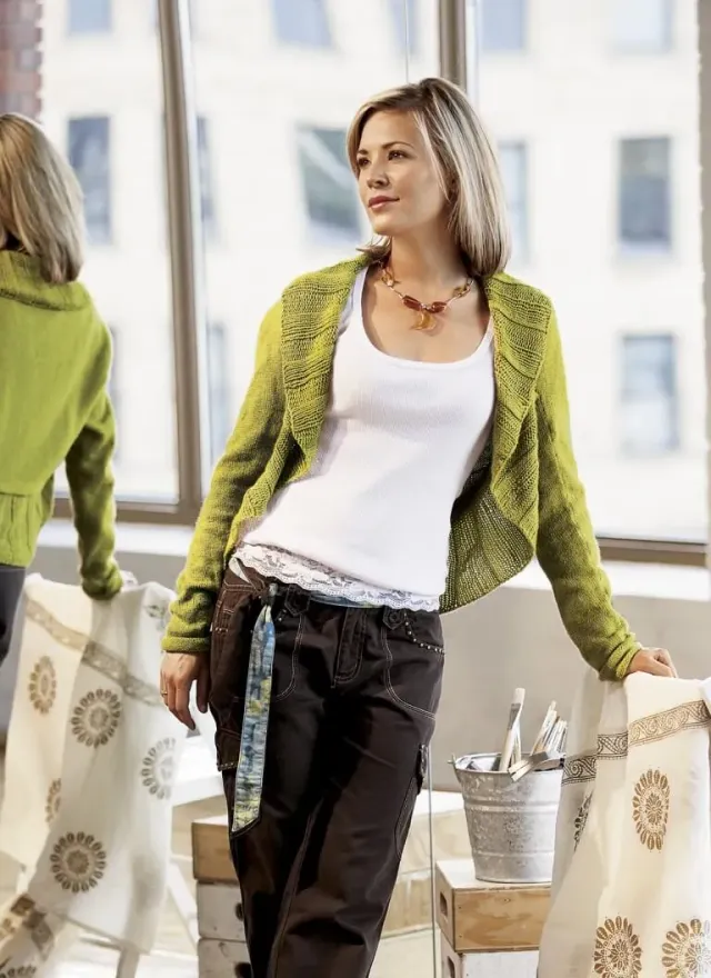 Blue Sky Fibers Silk Shrug SS Strickanleitung Bolero