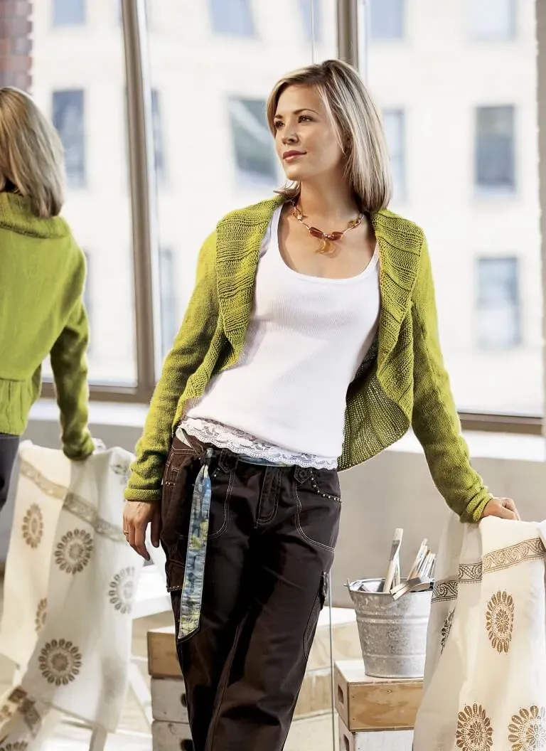Blue Sky Fibers Silk Shrug SS Strickanleitung Bolero