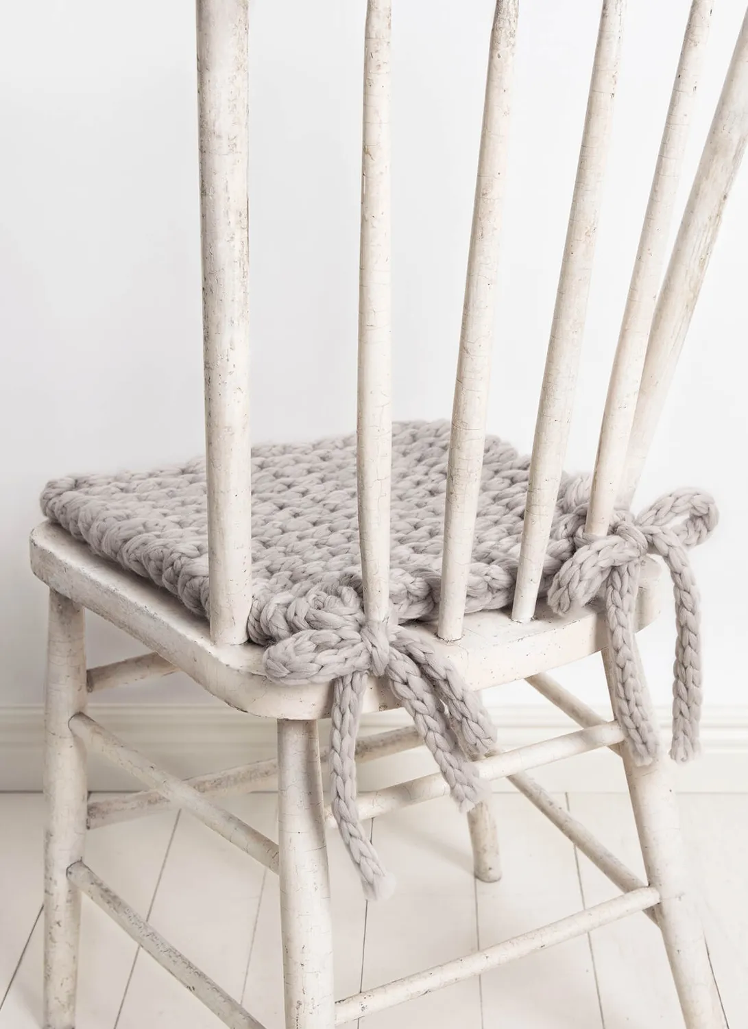 Blue Sky Fibers Champlin Chair Cushion Strickanleitung Sitzkissen