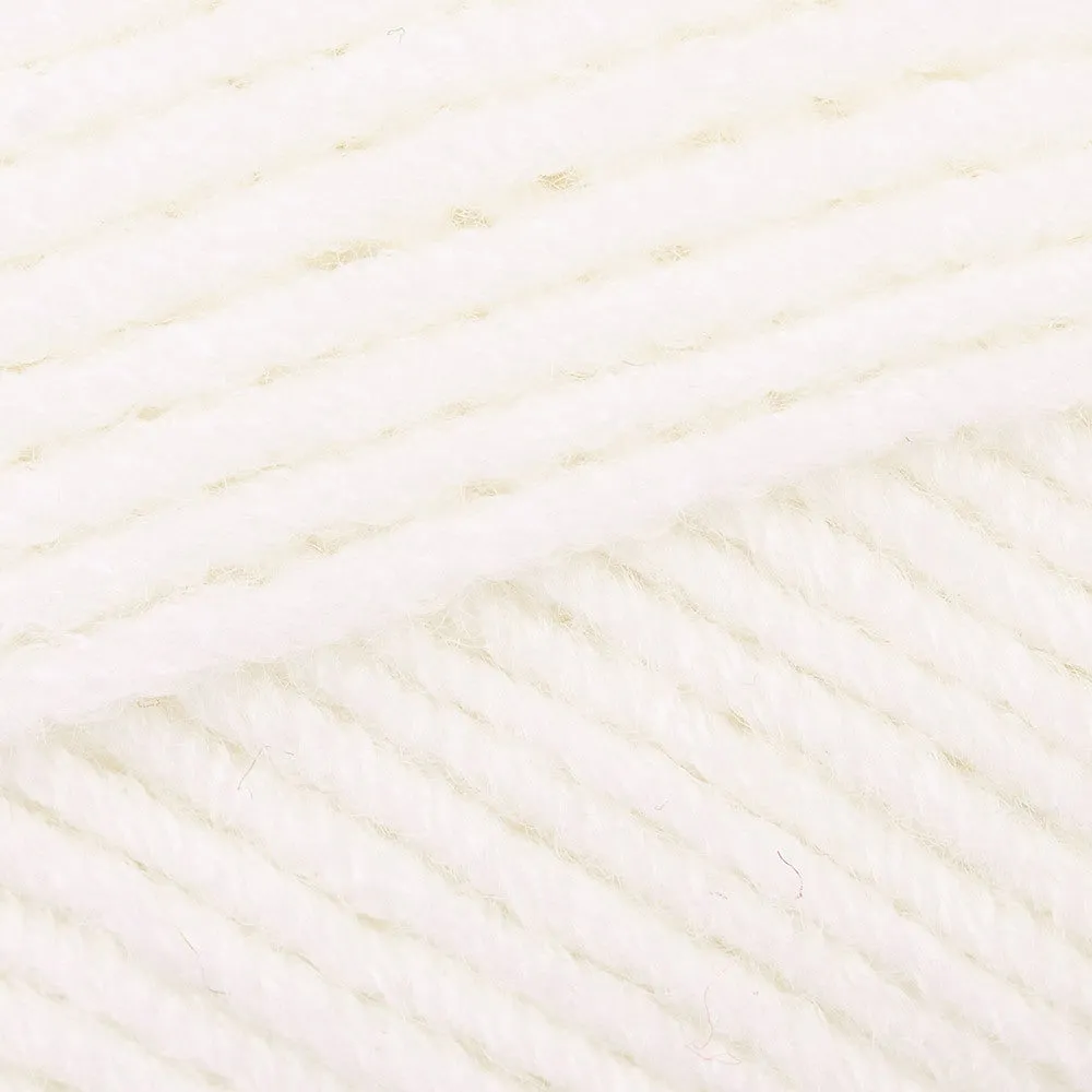 Paintbox Yarns Wool Blend Worsted Wolle 100g Paper White Mix