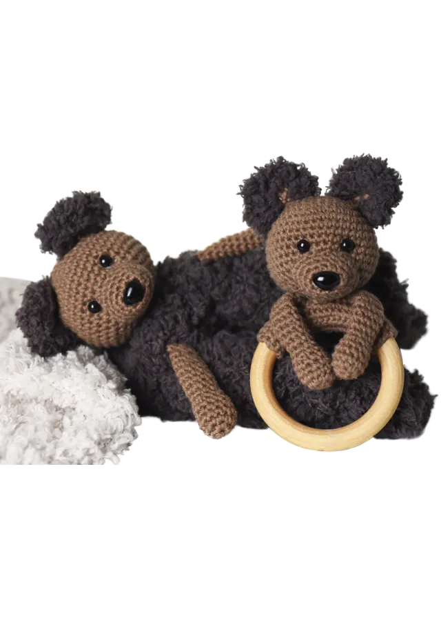 Go Handmade Coco Häkelanleitung Decke Holzring