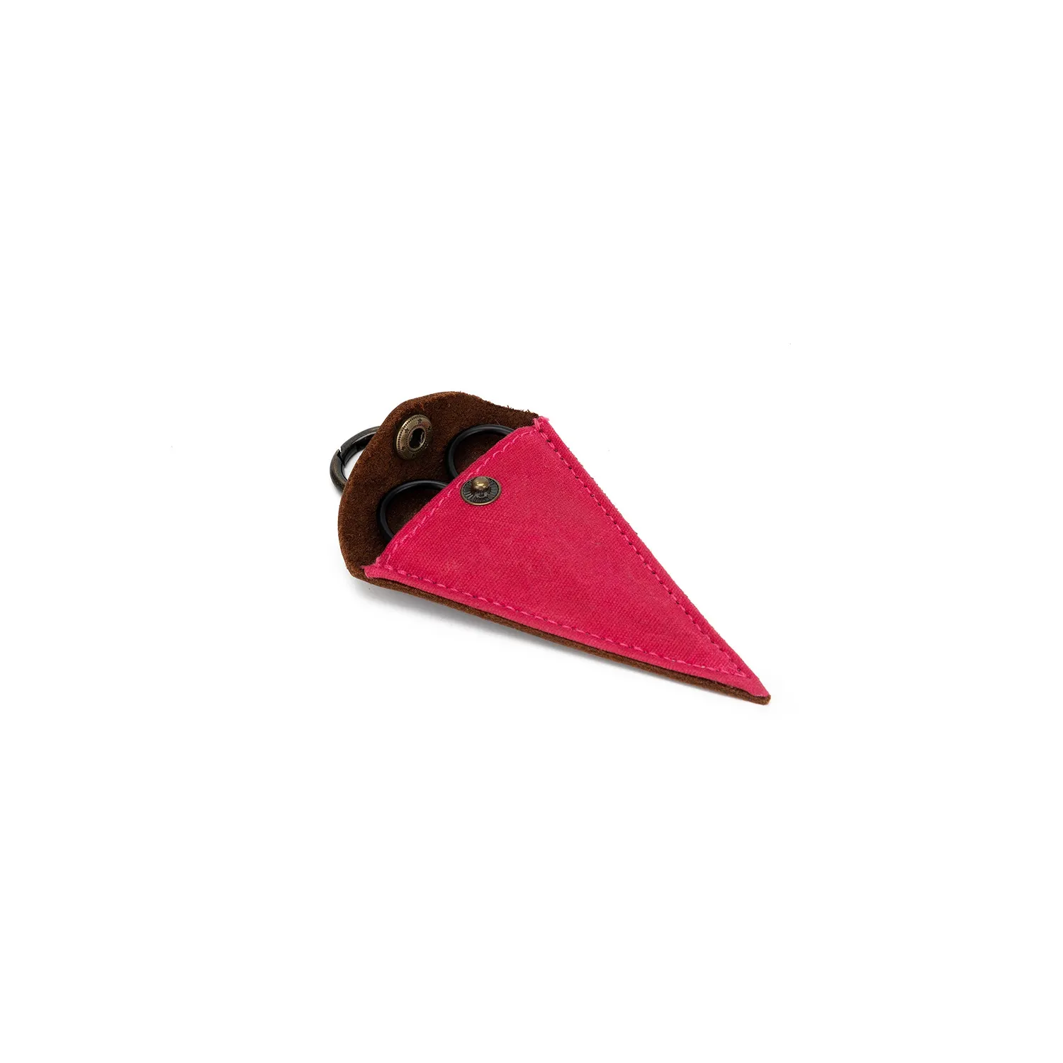 Madelinetosh Scissor Pocket Vivid Rose Scherentasche Canvas