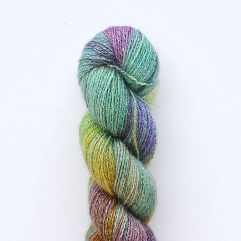 Madelinetosh Tosh Pebble Fire Opal Sport Garn 25g Seide