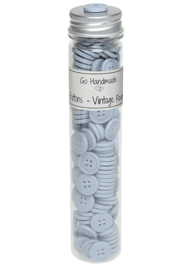 Go Handmade Vintage Resin 18 mm Knöpfe 165 Stk