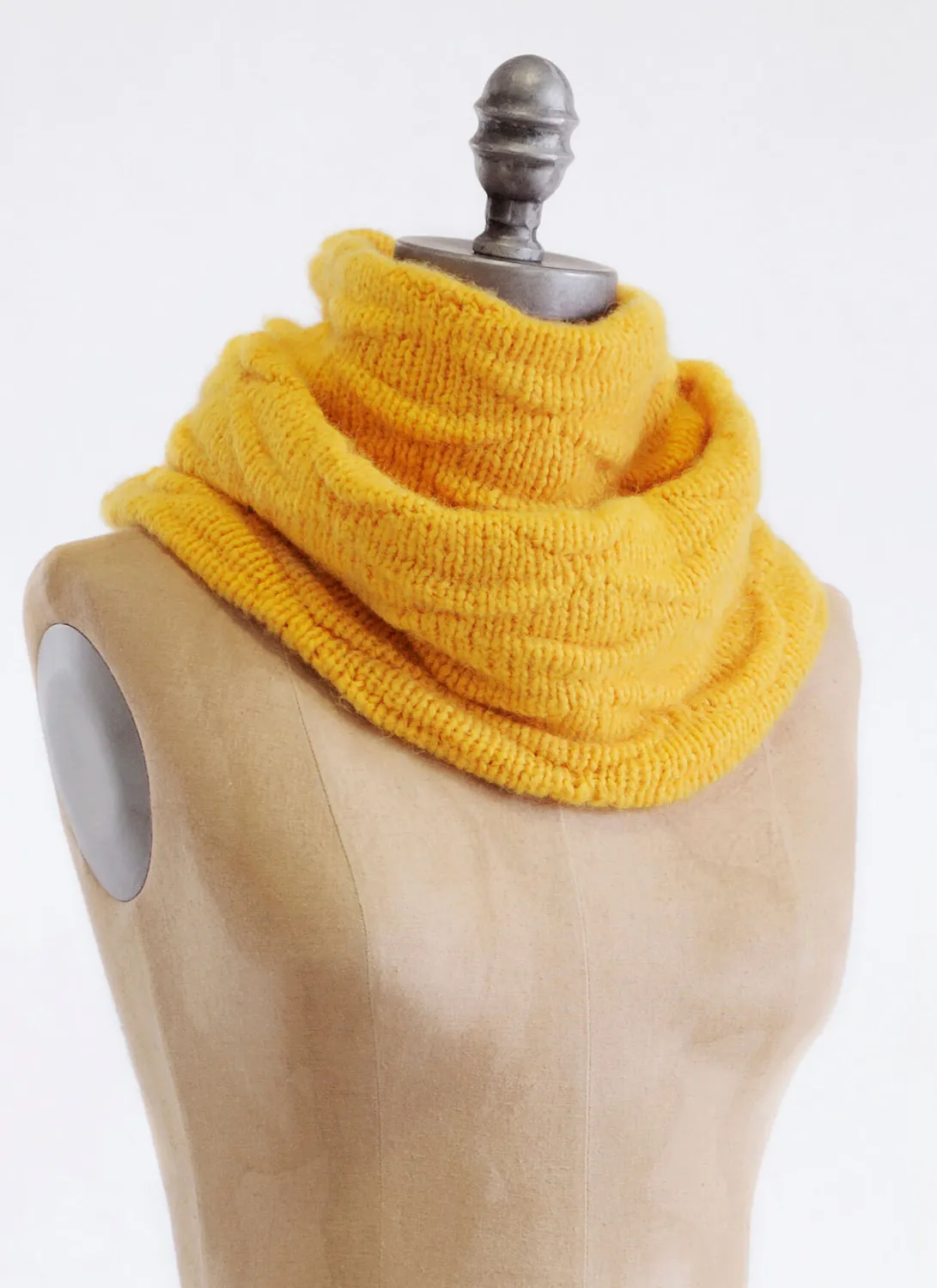 Blue Sky Fibers La Luna Cowl Strickanleitung PDF Rippe