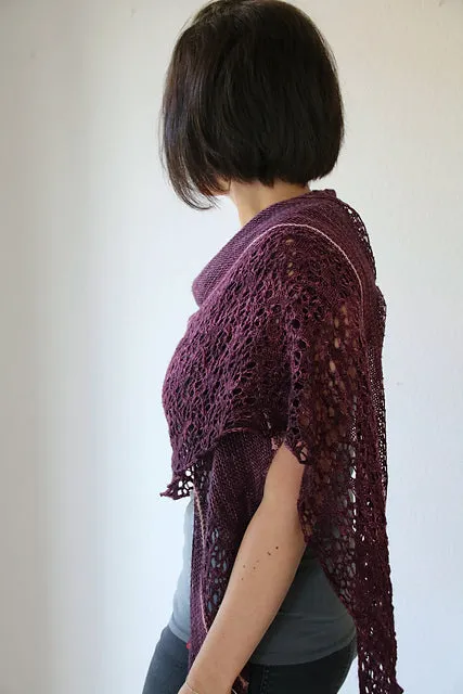 Madelinetosh Together Apart Anleitung PDF Tuch