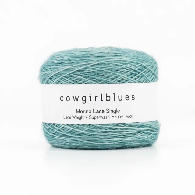 Cowgirlblues Merino Lace Low Tide Lacegarn handgefärbt